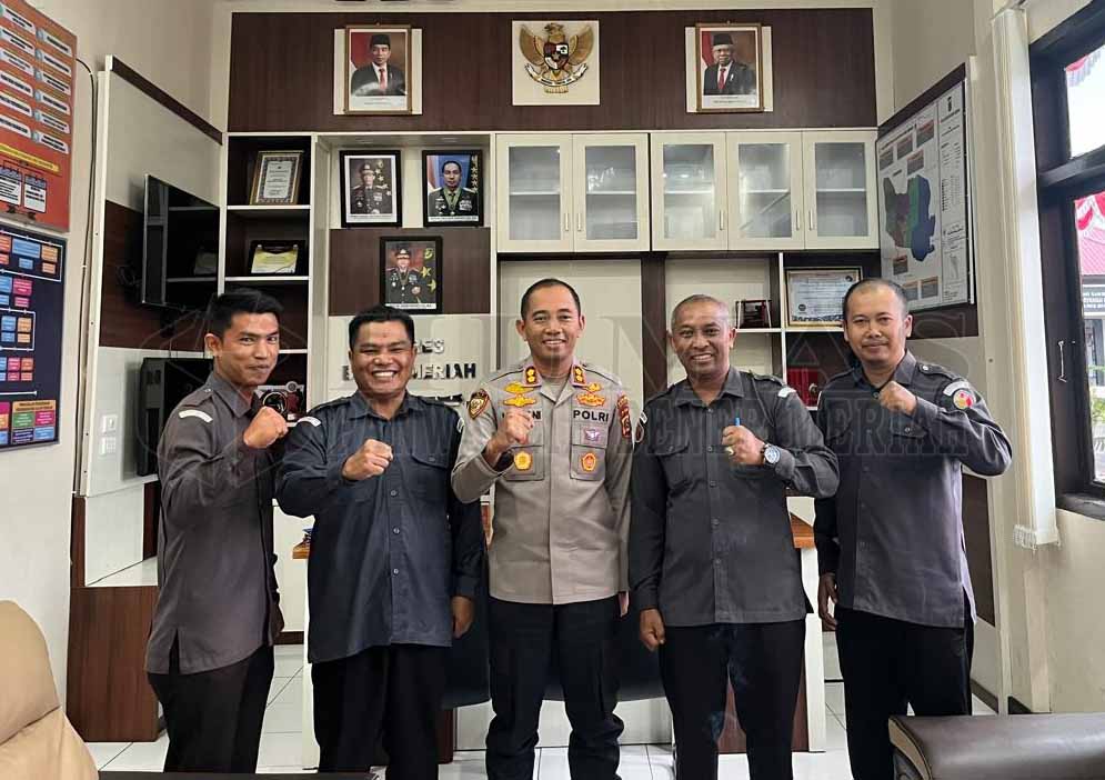 Kunjungan Panwaslih Kab Bener Meriah ke Polres Bener Meriah