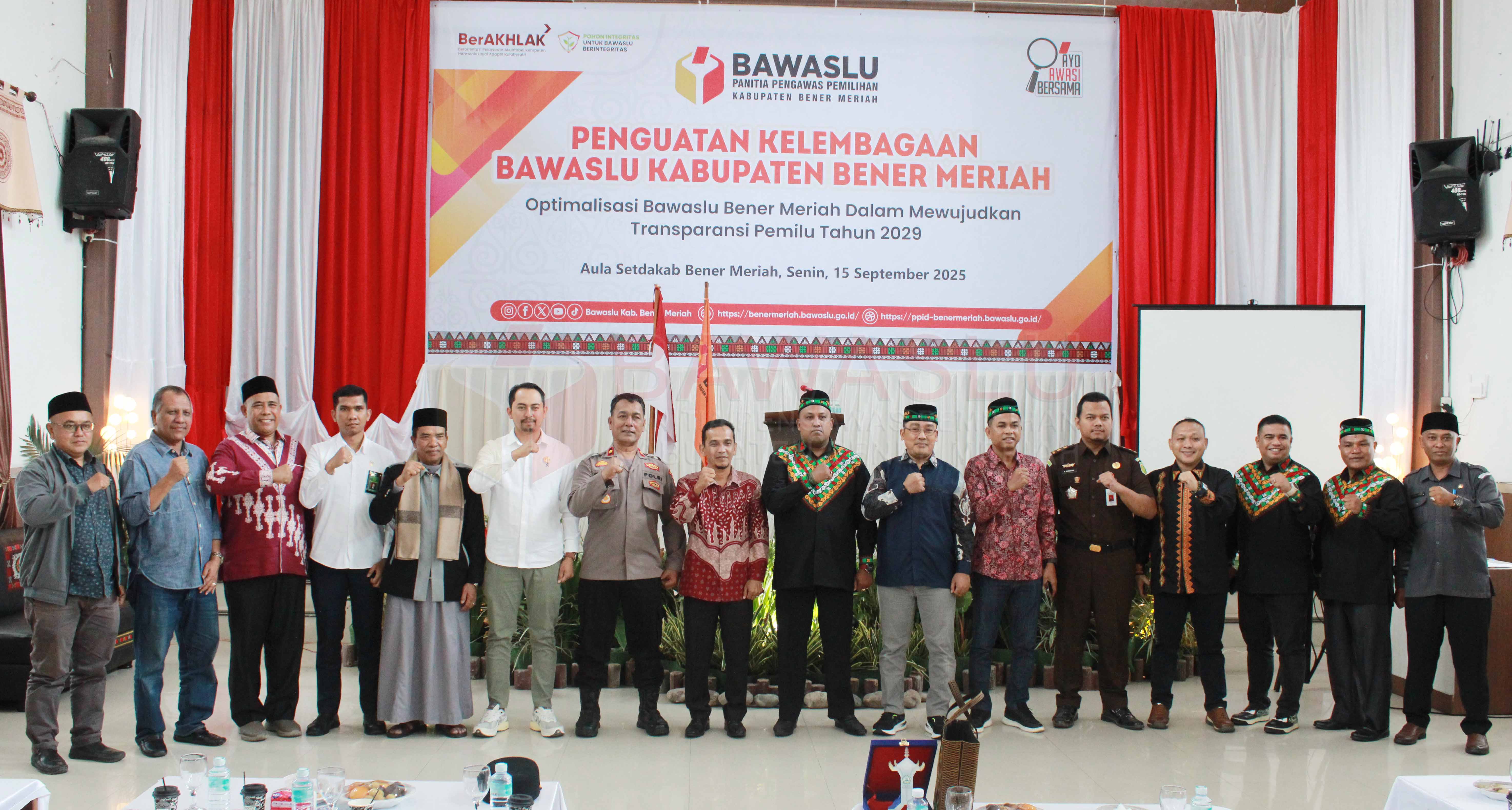 Penguatan Kelembgaan Bawaslu Bener Meriah