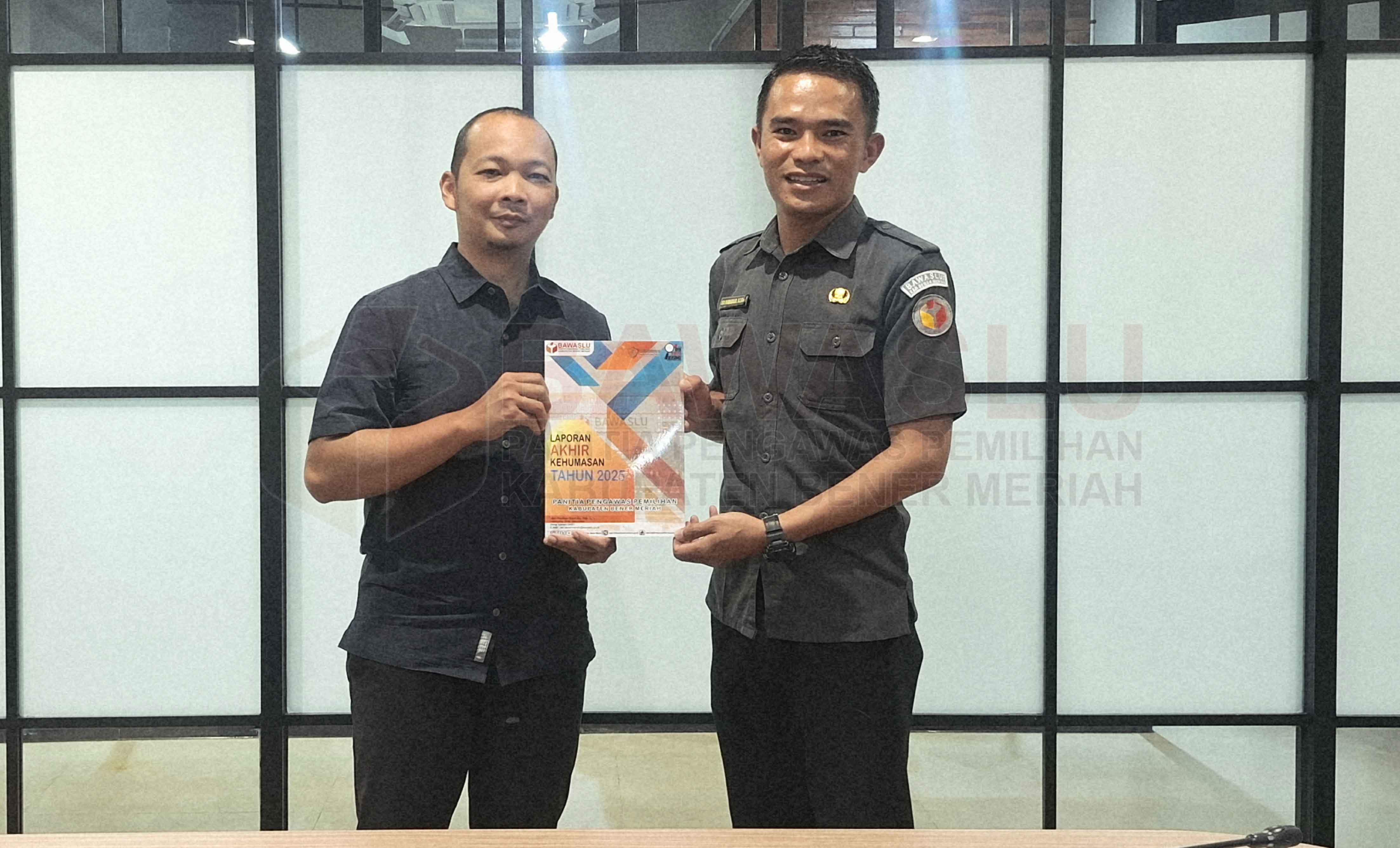 Panwaslih Kabupaten Bener Meriah Sampaikan Laporan Kehumasan Tahun 2025