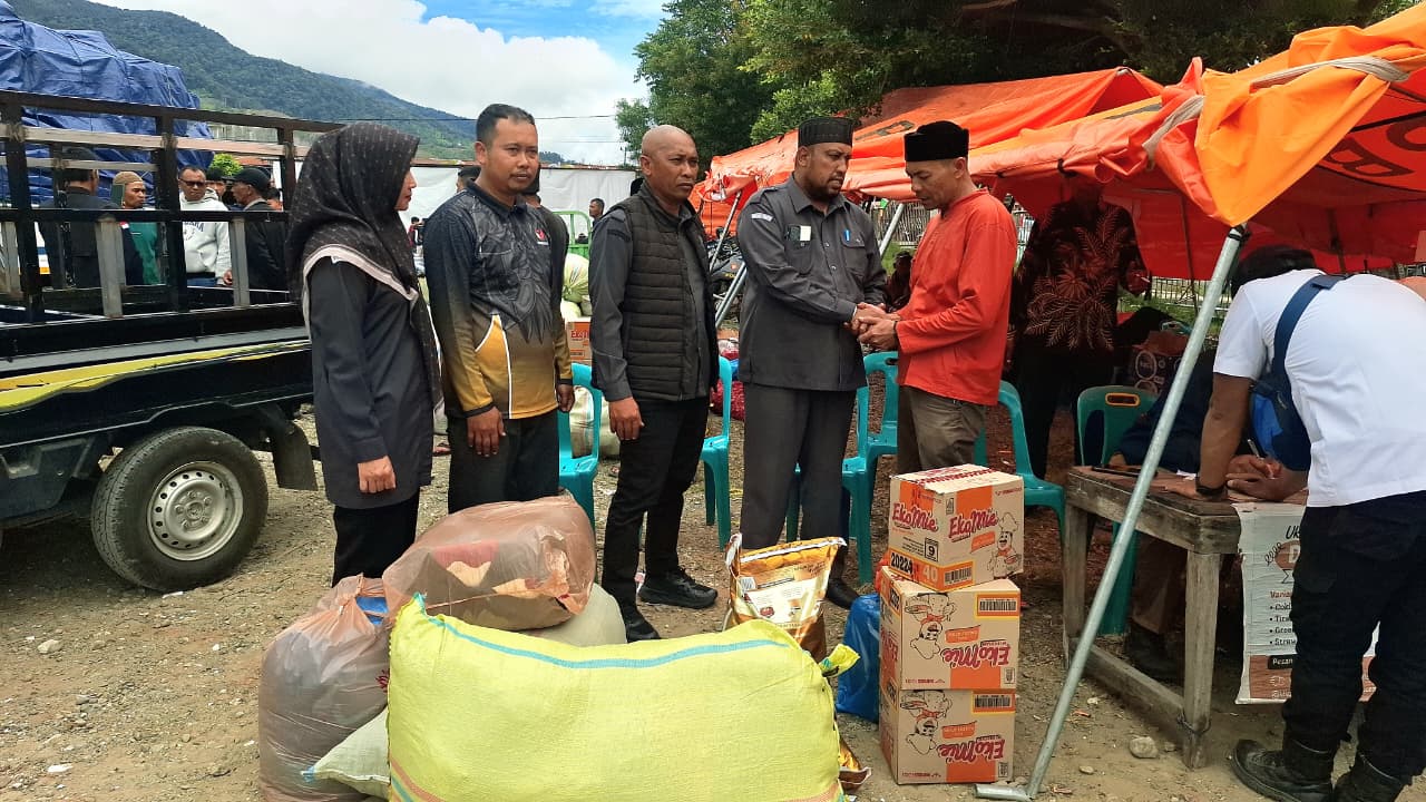 Bantuan Korban Kebakaran Kampung Jagong Jeget