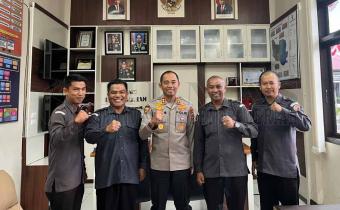 Kunjungan Panwaslih Kab Bener Meriah ke Polres Bener Meriah