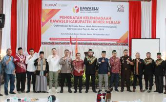 Penguatan Kelembgaan Bawaslu Bener Meriah